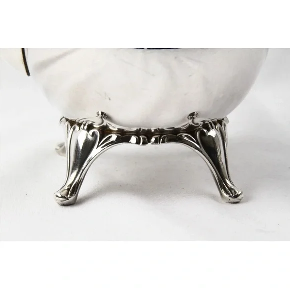 Elegant Silver Tea Set - tray not included - Picture 5 of 7